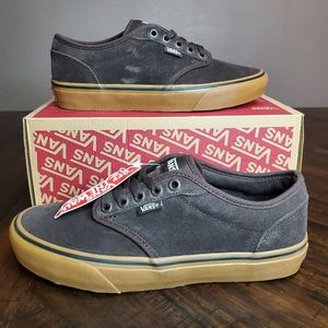 Vans Atwood Suede Brown/Gum Men Size 7, Equivalent to Women Size 8.5